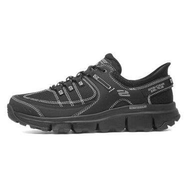 Skechers Damen Summits at Gipfel BEI, Black Synthetic/Mesh/Black Trim, EU im Sale